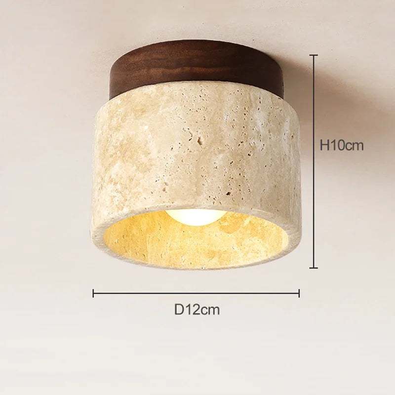 Japanische kreative Creme-Stil Deckenlampe | Brehn