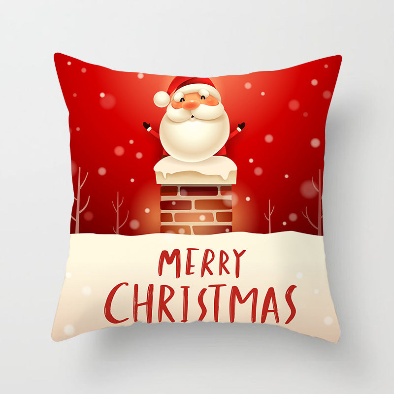 Brehn | Santa Schneemann Kissenbezug