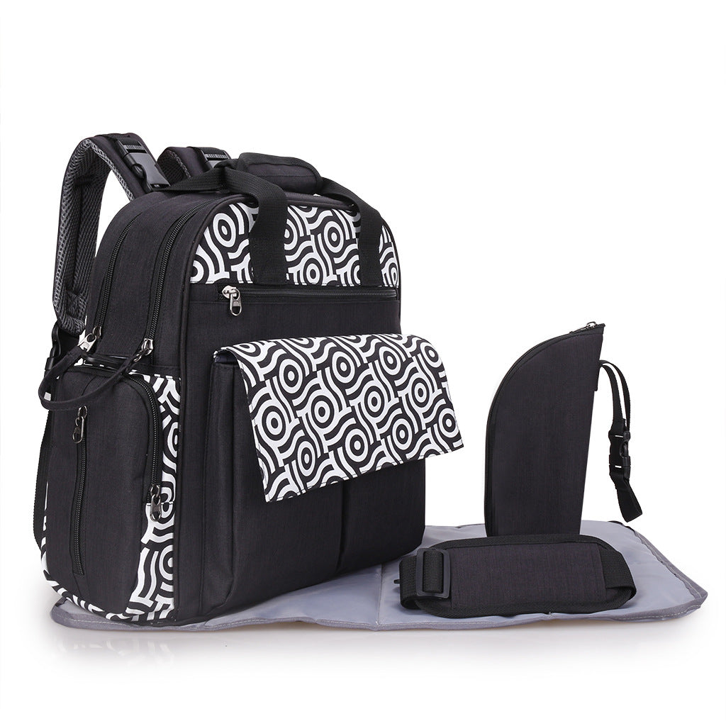 Multifunktionale Wickeltasche mit Isolierten Fächern Brehn