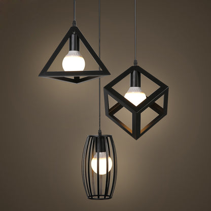 Moderne geometrische Pendelleuchte