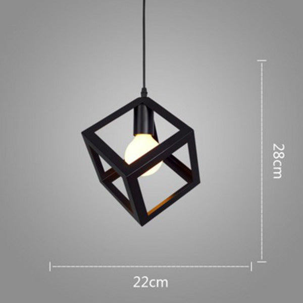 Moderne geometrische Pendelleuchte