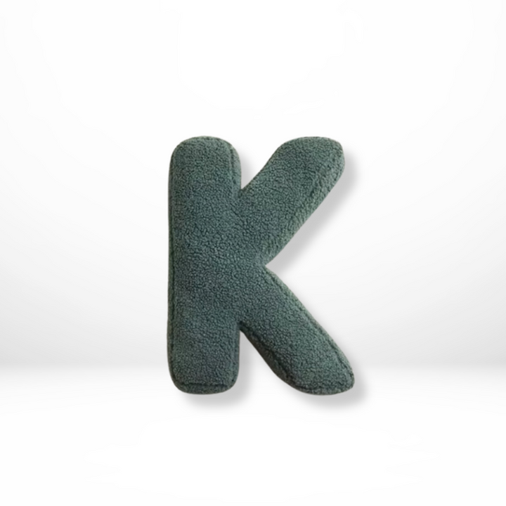 Brehn | Samt Alphabet Dekokissen Mit Buchstaben A Bis Z