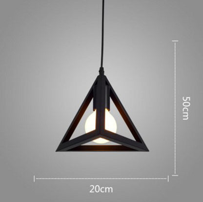 Moderne geometrische Pendelleuchte