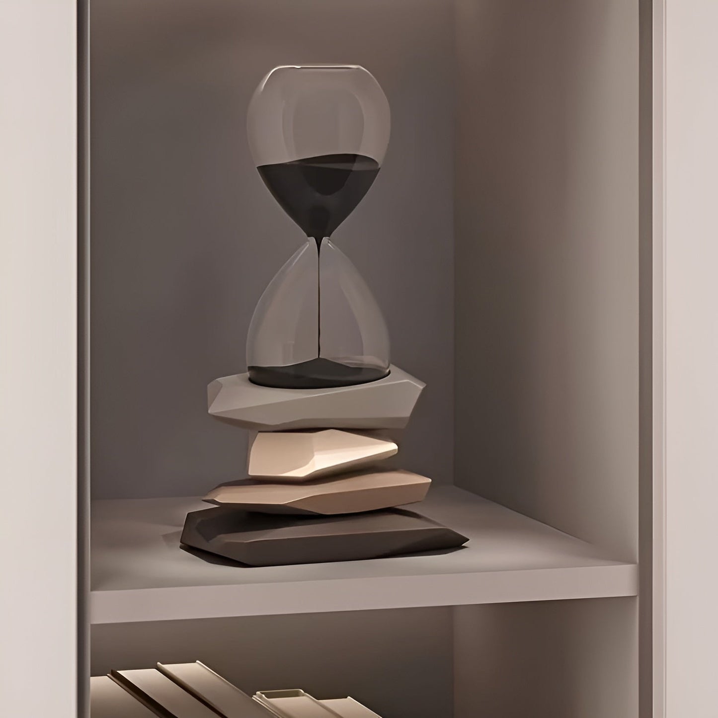 Minimalistische Sanduhr – Zeitlos & Dekorativ | Perfekt für Wohnzimmer und Büro