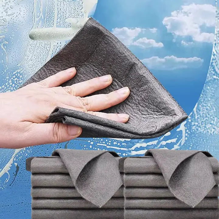 MicroCleanX Premium Mikrofastertücher — Mach jede Fläche im Handumdrehen strahlend sauber & schlierenfrei! | Brehn