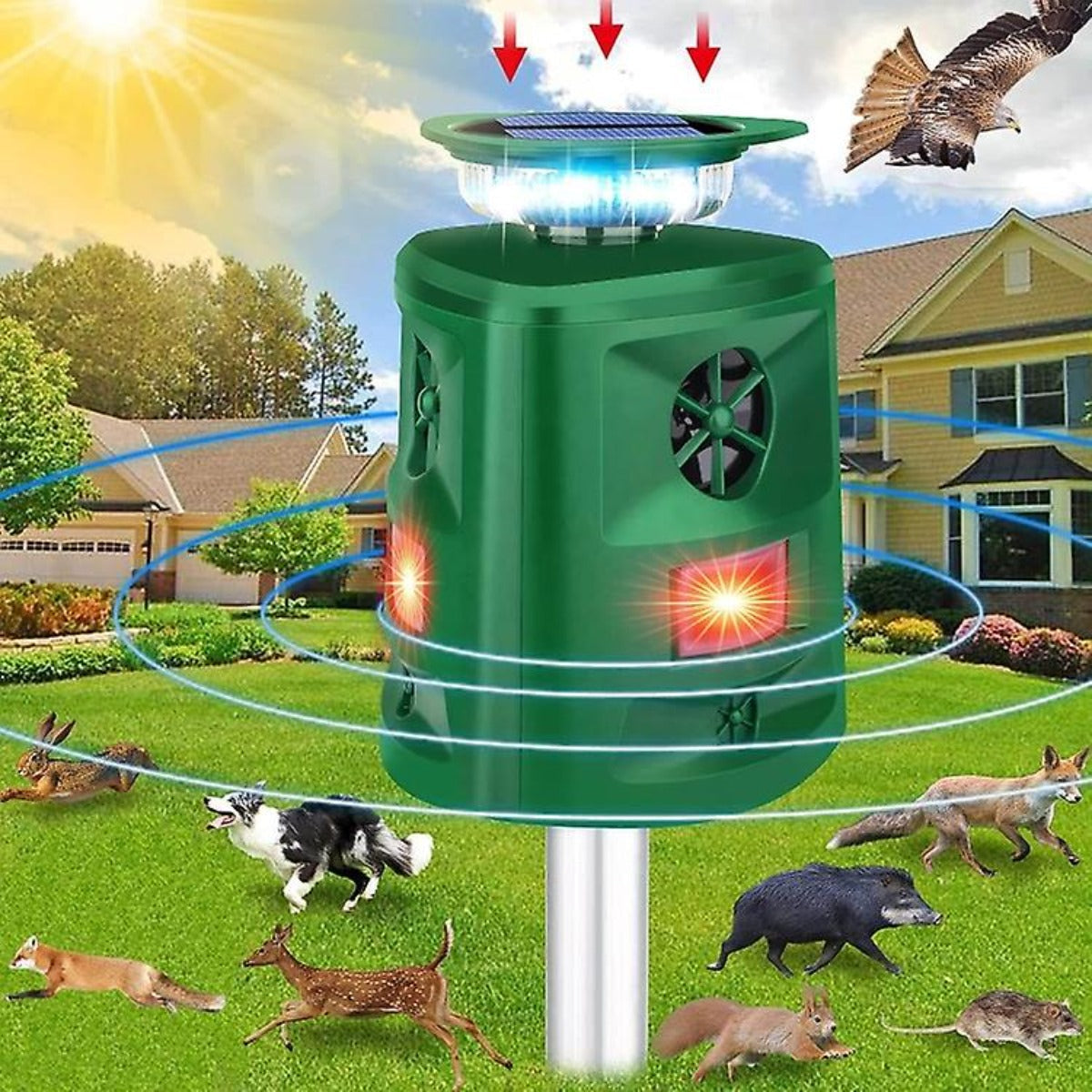 Brehn | Solar-Ultraschall-Repeller