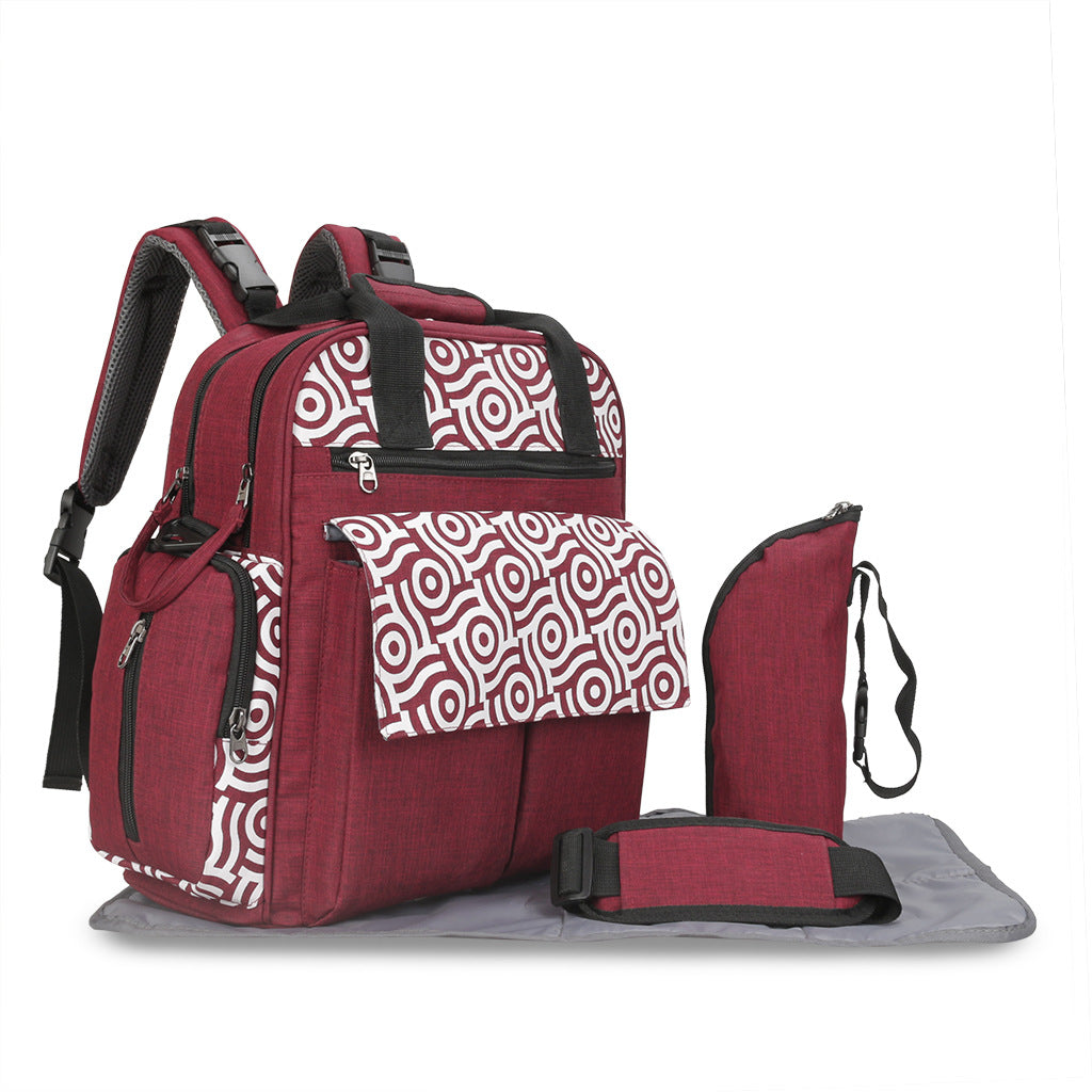 Multifunktionale Wickeltasche mit Isolierten Fächern Brehn