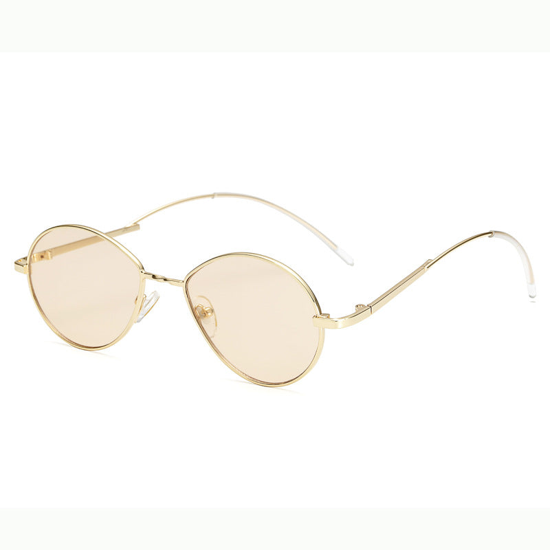 Damen runde Sonnenbrille mit ultraleichtem Rahmen Brehn