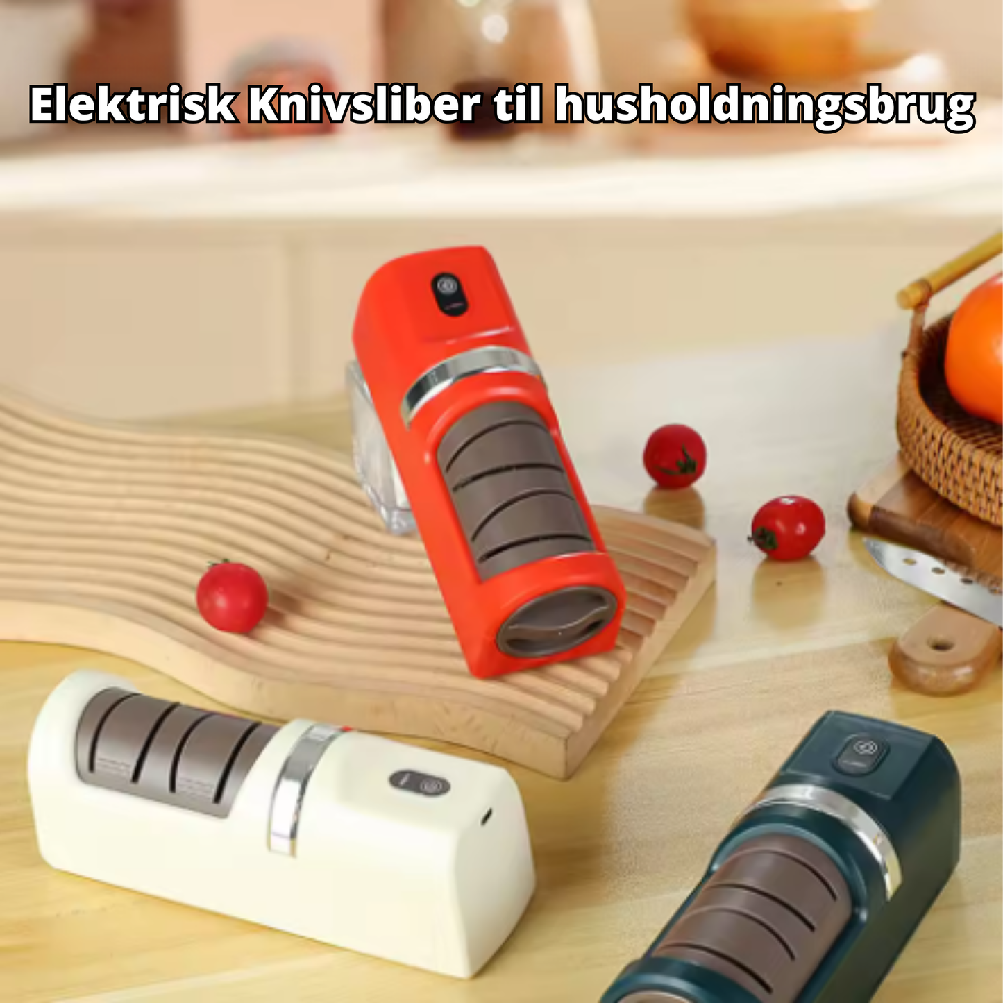 Elektrischer Messerschärfer mit Akku 1200mAh | Brehn