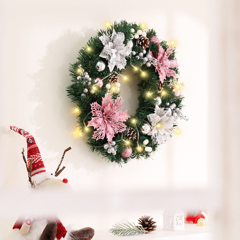 Brehn | Weihnachts dekorierter Kranz - 30CM, 40CM, 50CM