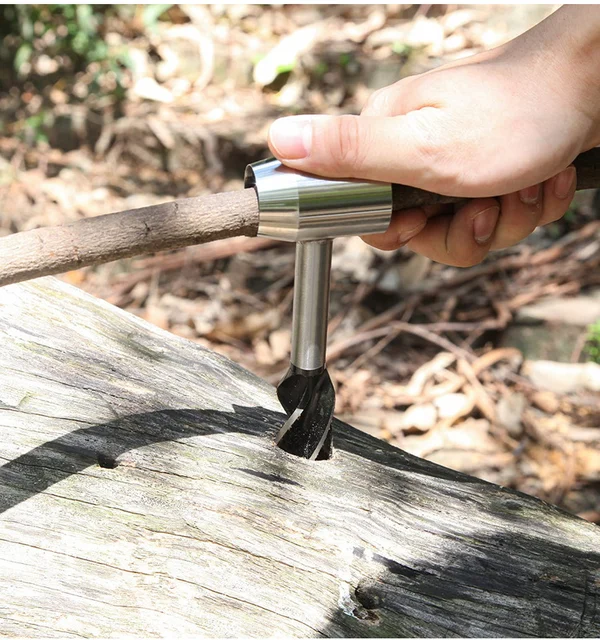 Bushcraft-Bohrer – Bushcraft-Handbohrerschlüssel