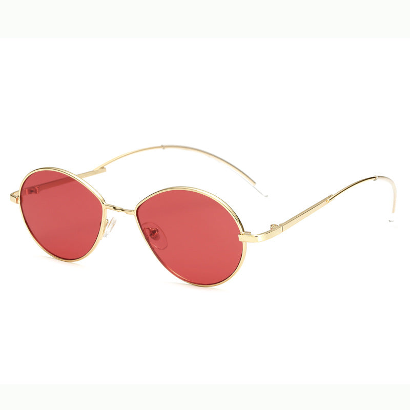 Damen runde Sonnenbrille mit ultraleichtem Rahmen Brehn