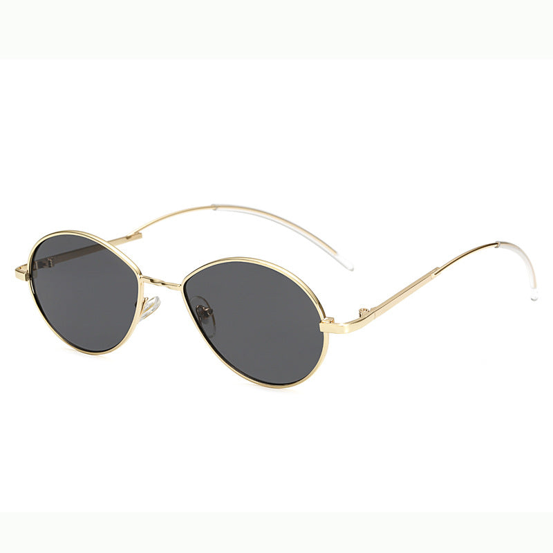 Damen runde Sonnenbrille mit ultraleichtem Rahmen Brehn