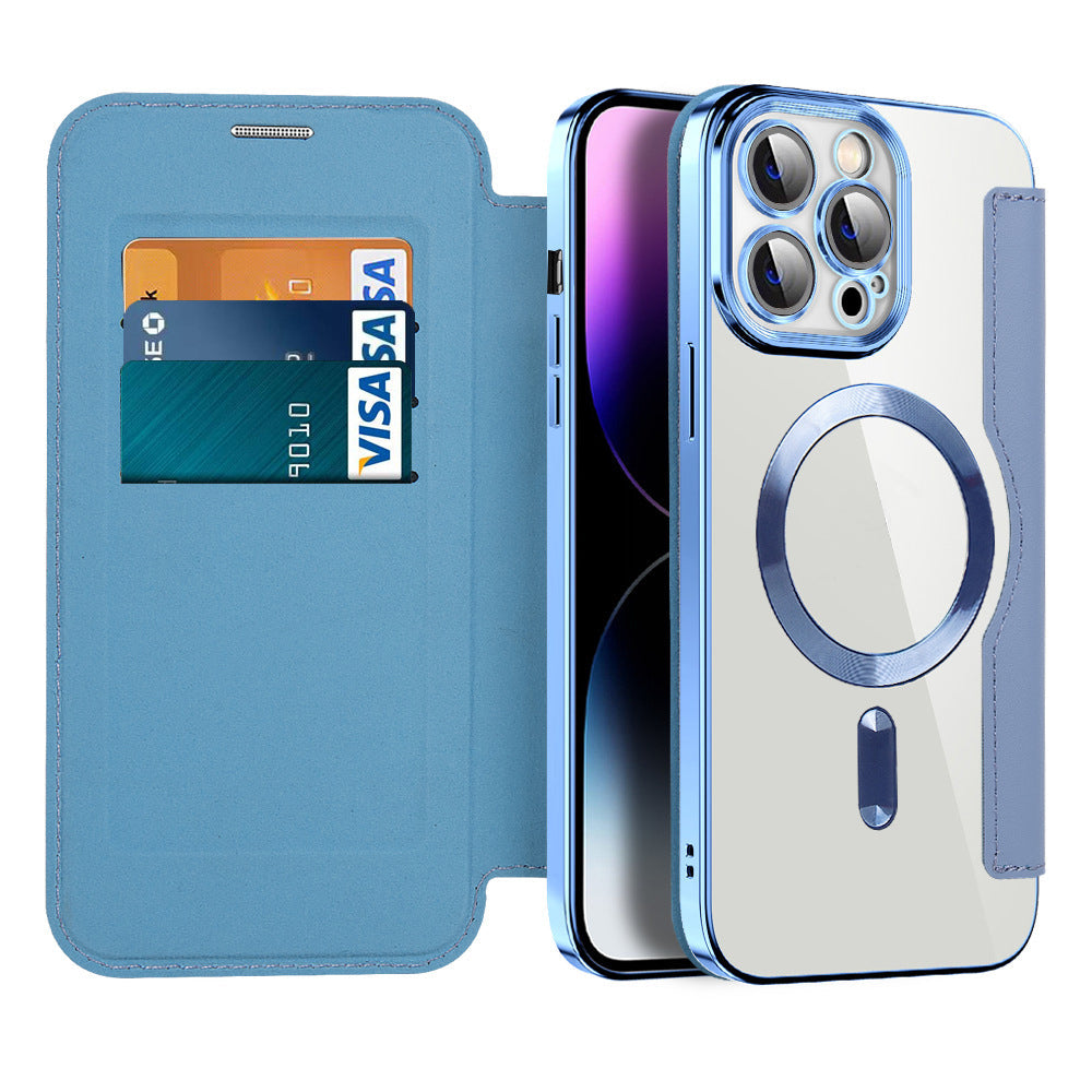 Brehn | Flip Case mit Magnetfunktion für das Handy
