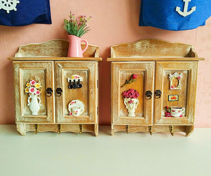 Rustikale Dekorative Wandkommode