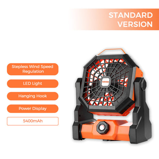 Wiederaufladbarer Campingventilator | Brehn