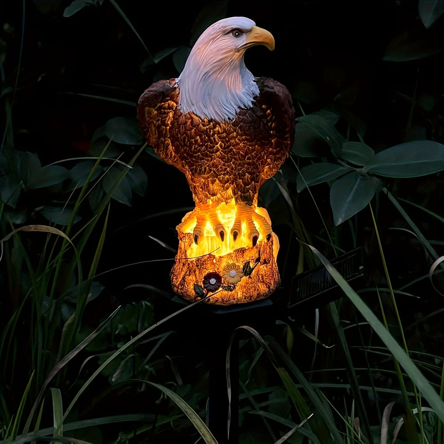SolarGlow Eagle - Stylische Solarleuchte für Gartenbeleuchtung | Brehn