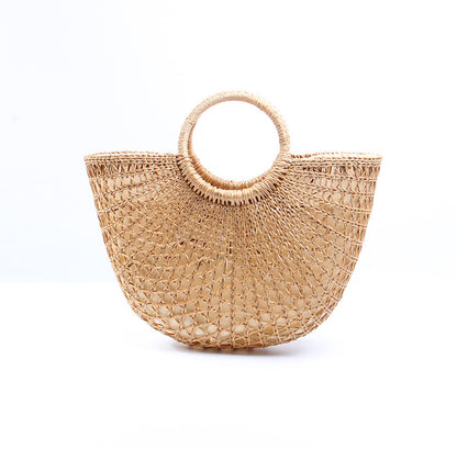 Elegante Handgefertigte Korbtasche Brehn