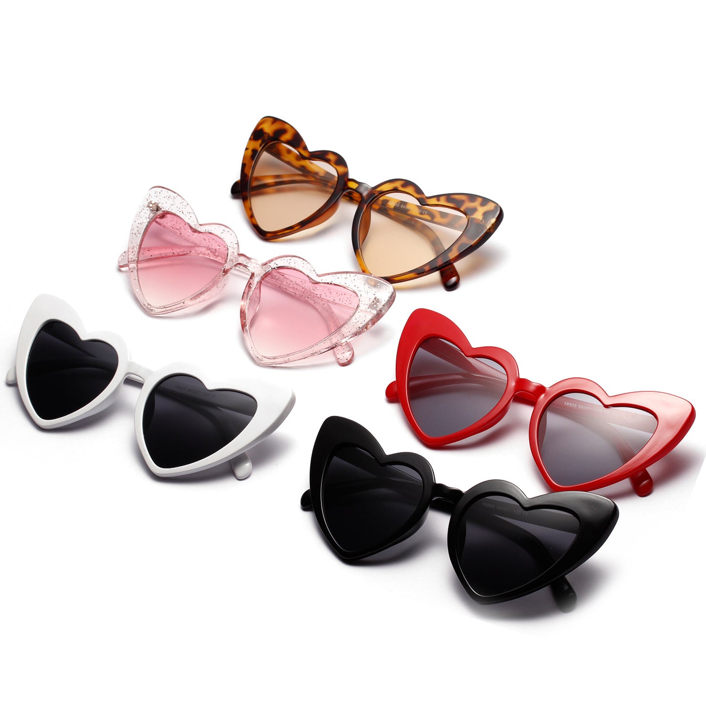 Damen Herzförmige Sonnenbrille Brehn