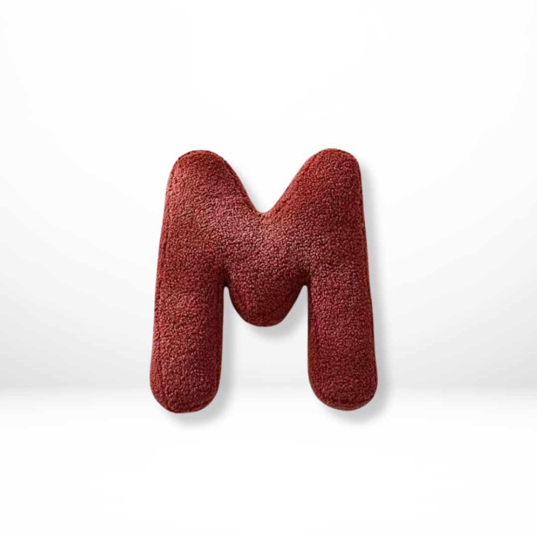 Brehn | Samt Alphabet Dekokissen Mit Buchstaben A Bis Z