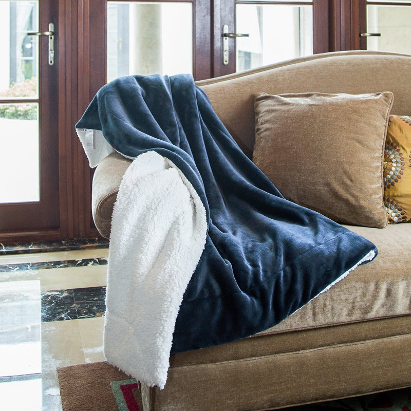 Damen weiche und wärmende Fleece-Decke Brehn