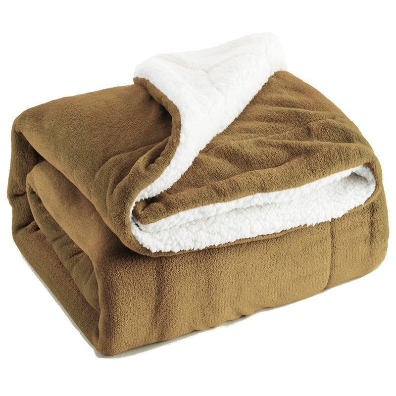 Damen weiche und wärmende Fleece-Decke Brehn