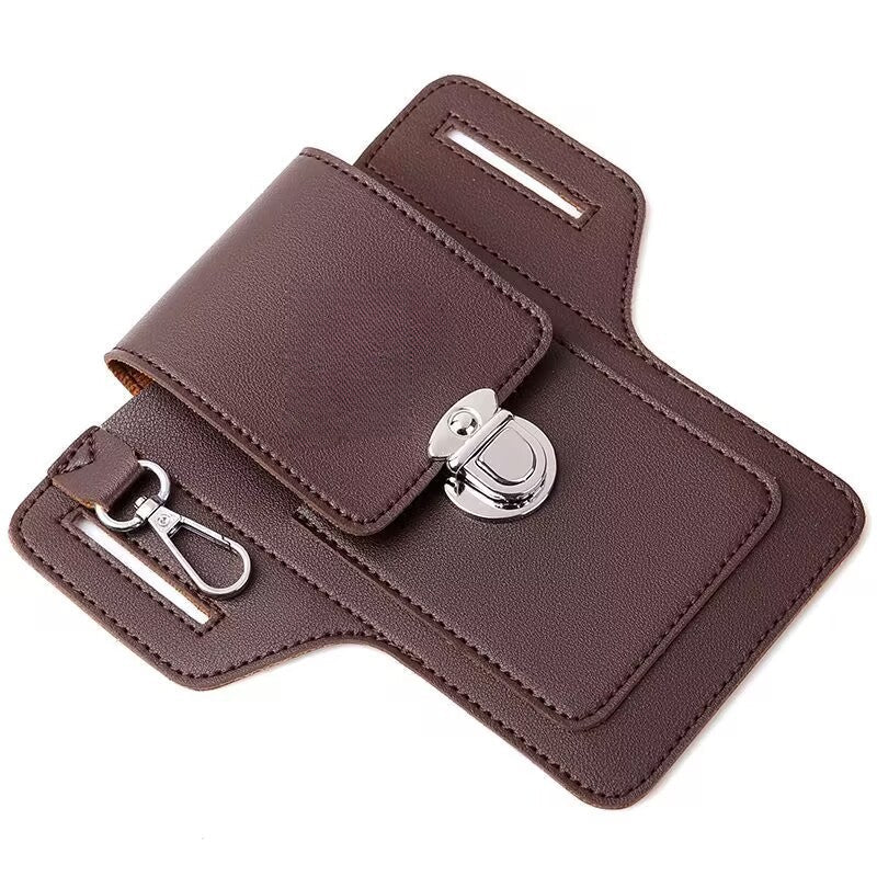 Brehn | PU-Leder Gürteltasche für Handy & Essentials