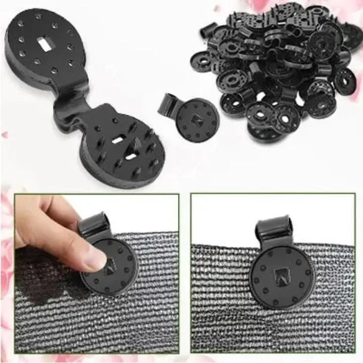 GardenGrip Pro Clips — Nie wieder wackelige Netze dank sicherem Halt bei jedem Wetter! | Brehn