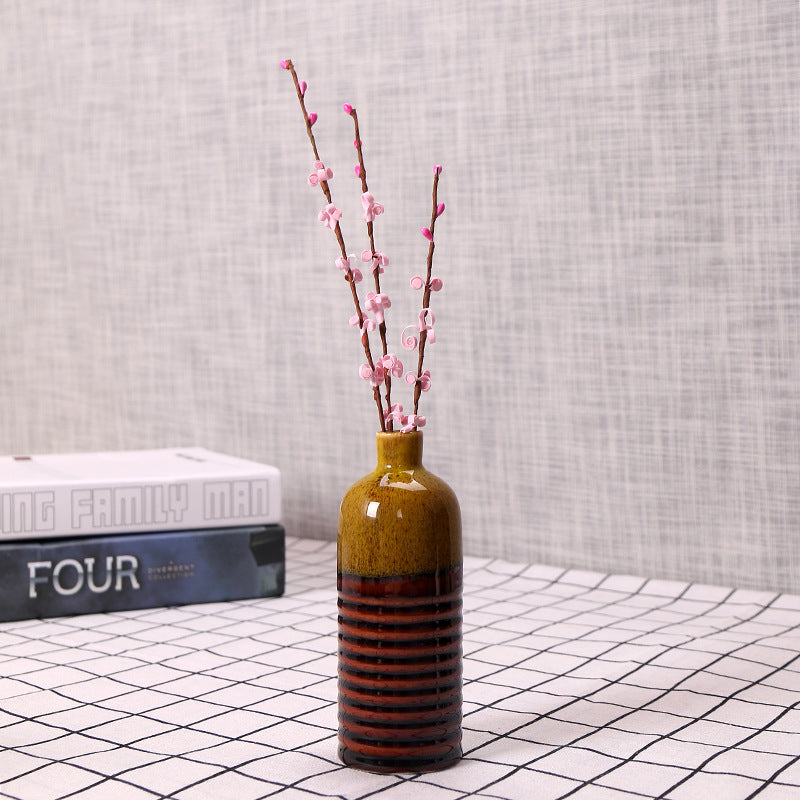 Künstlerische dekorative Keramik-Blumenvase Brehn