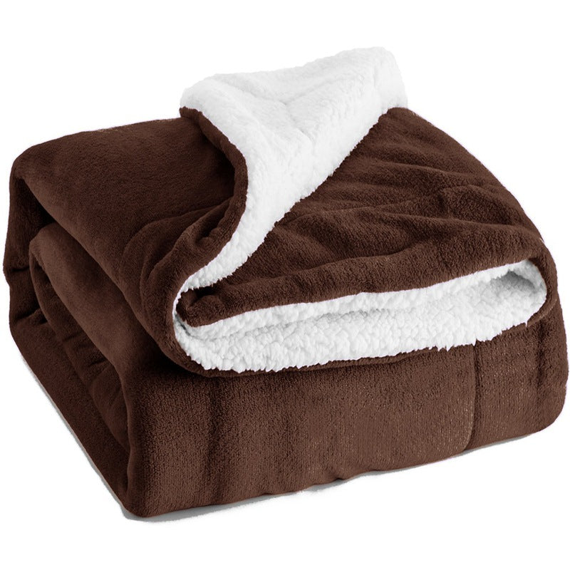 Damen weiche und wärmende Fleece-Decke Brehn