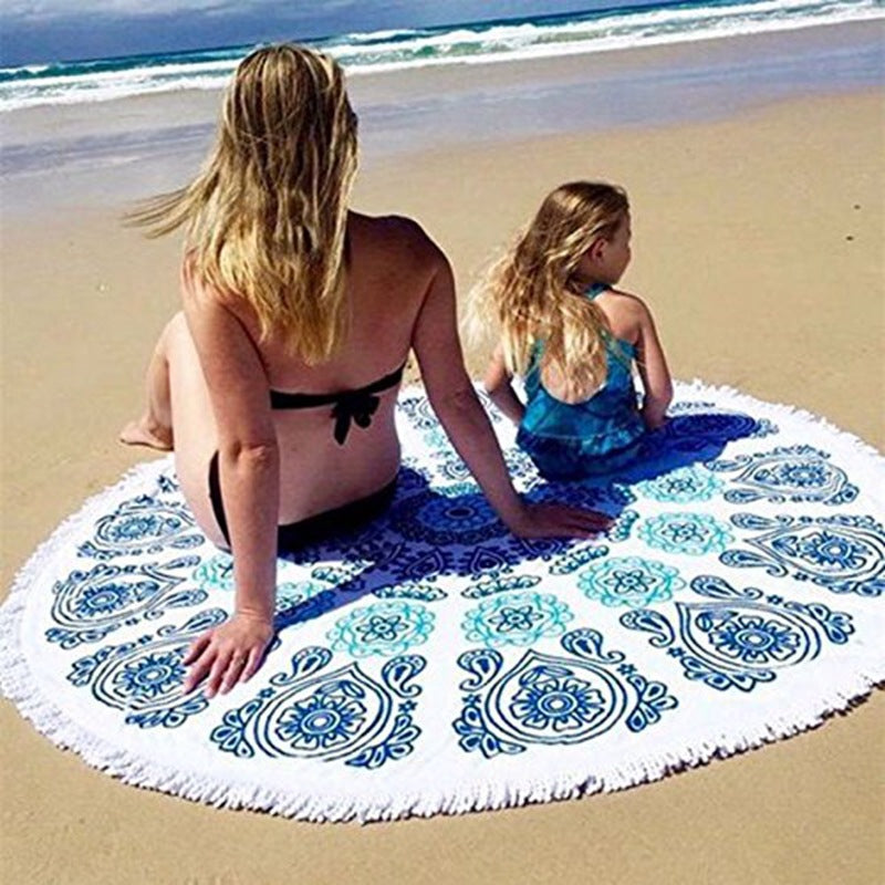 Damen große Strandliege mit Hamburger-Design Brehn