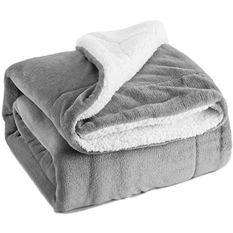 Damen weiche und wärmende Fleece-Decke Brehn
