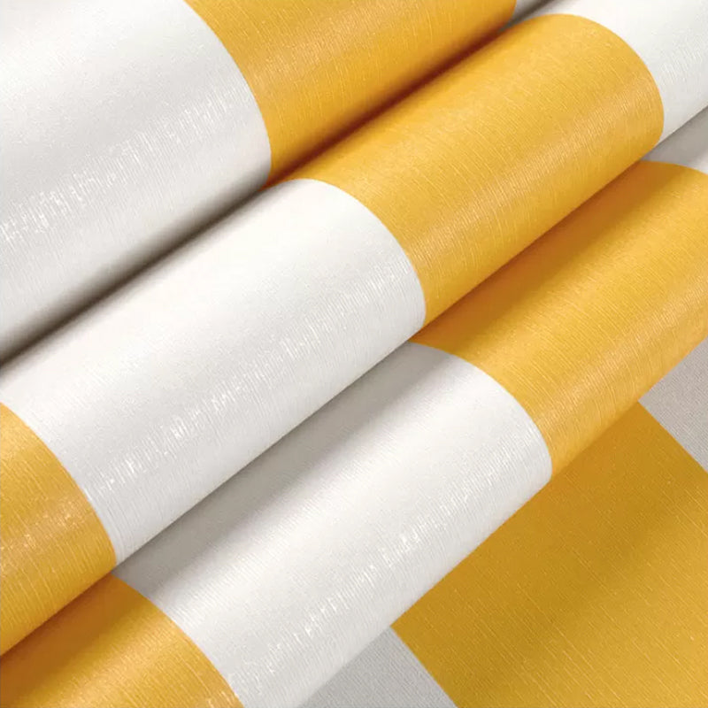 Brehn | Einfache breite Streifen Nicht-klebende Tapete für Kaffeezimmer und Bekleidungsgeschäft, 33-Fuß x 20,5-Zoll
