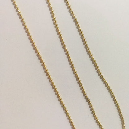 Brillenhalterkette mit Metallkugeln Brehn