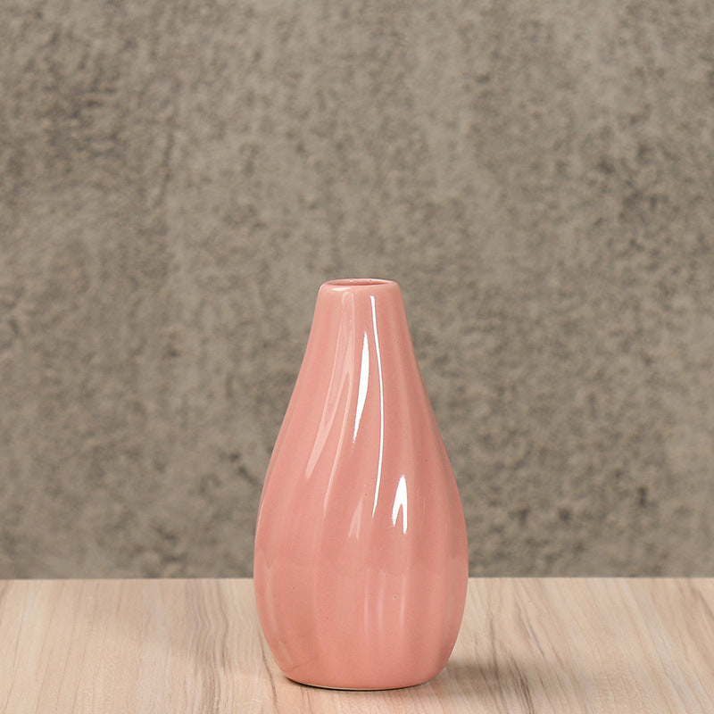 Elegante Keramik-Tropfenvase Brehn