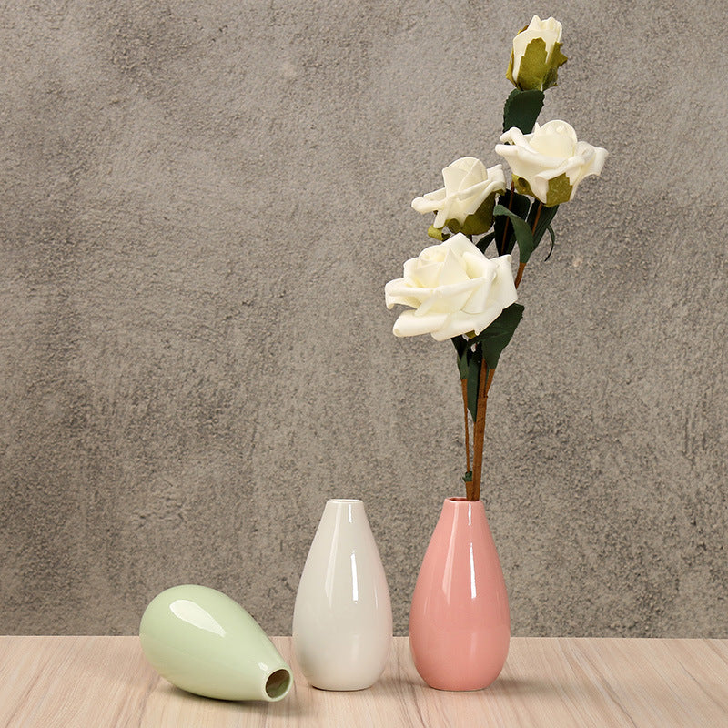 Elegante Keramik-Tropfenvase Brehn