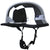 Stylischer Chrome Motorradhelm Brehn