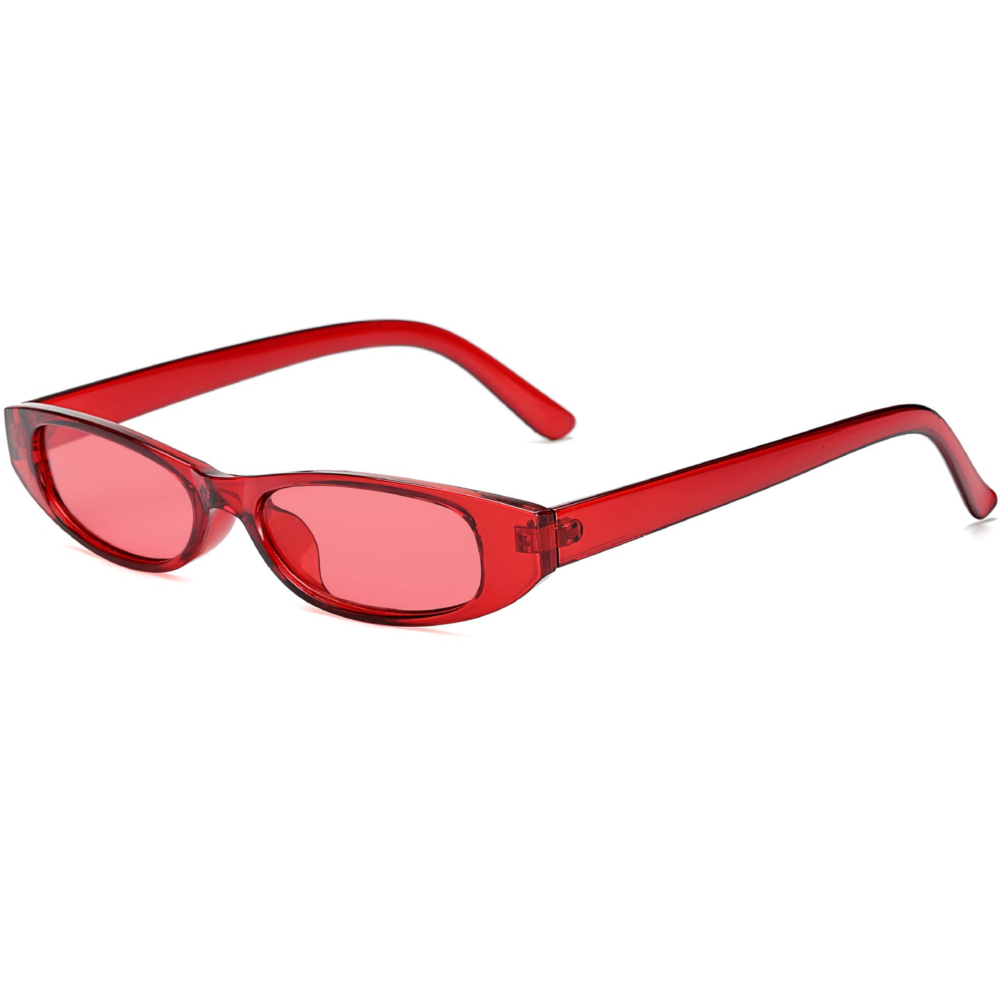 Damen schicke Sonnenbrille mit modernem Design und schmalem Rahmen Brehn