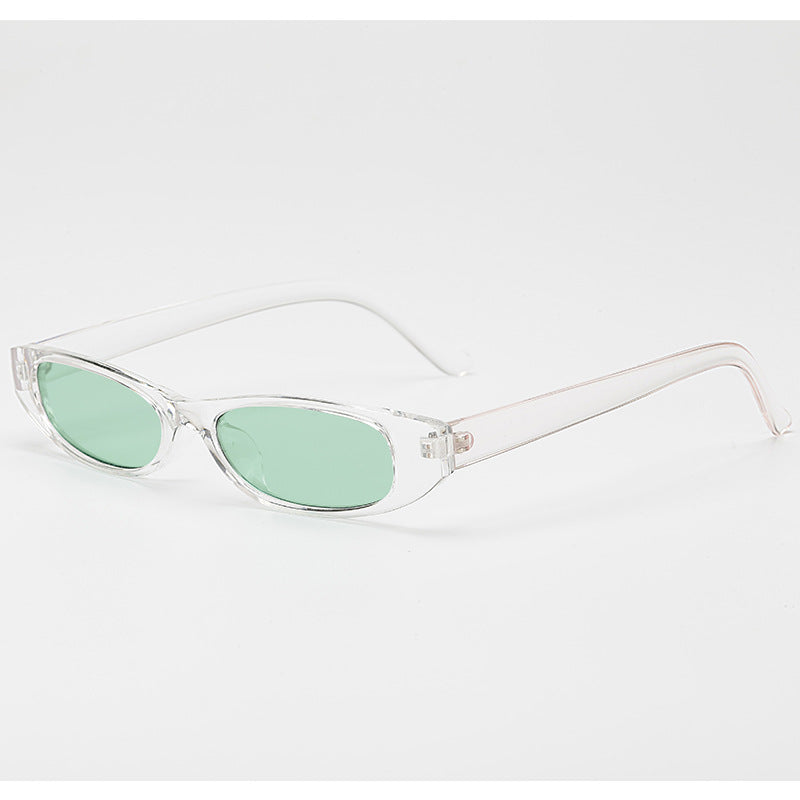 Damen schicke Sonnenbrille mit modernem Design und schmalem Rahmen Brehn
