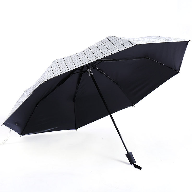 Damen Automatischer Teleskop-Regenschirm mit ergonomischem Griff Brehn