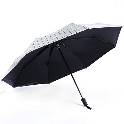 Damen Automatischer Teleskop-Regenschirm mit ergonomischem Griff Brehn