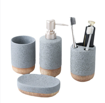 Hora – Elegantes Badezimmer-Accessoires-Set