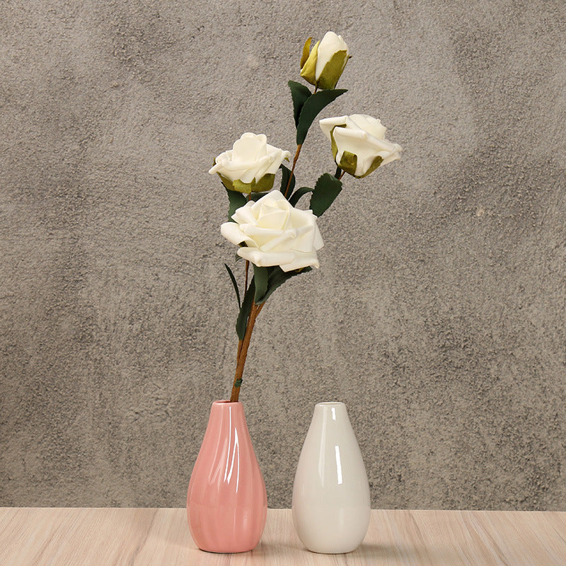 Elegante Keramik-Tropfenvase Brehn