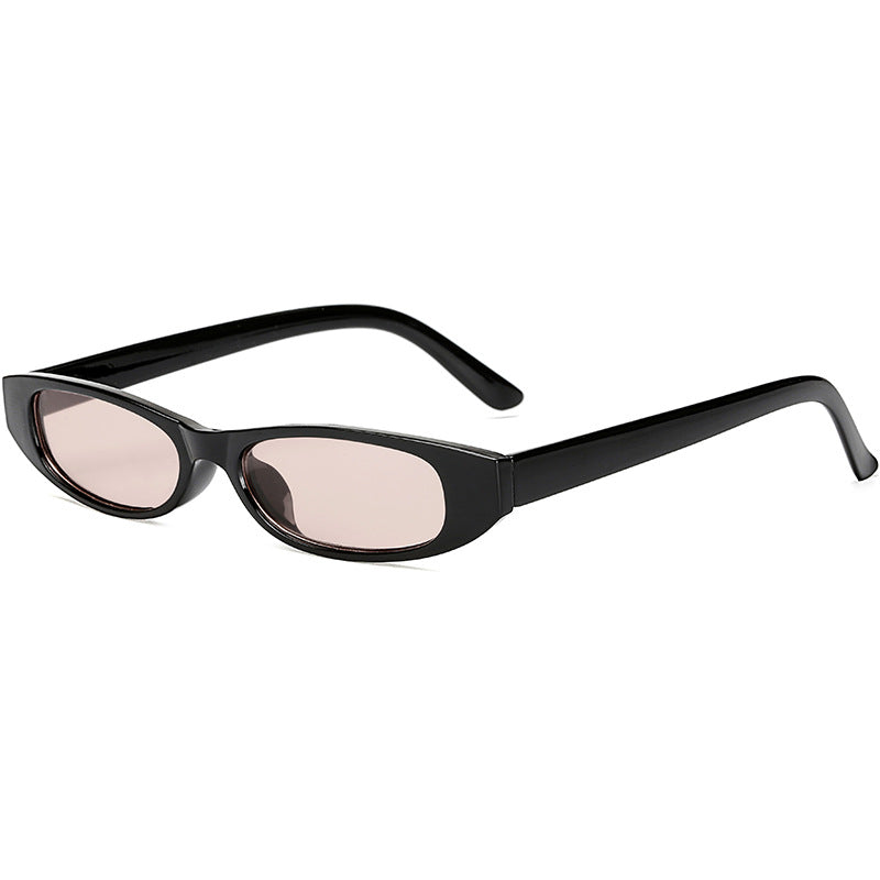 Damen schicke Sonnenbrille mit modernem Design und schmalem Rahmen Brehn