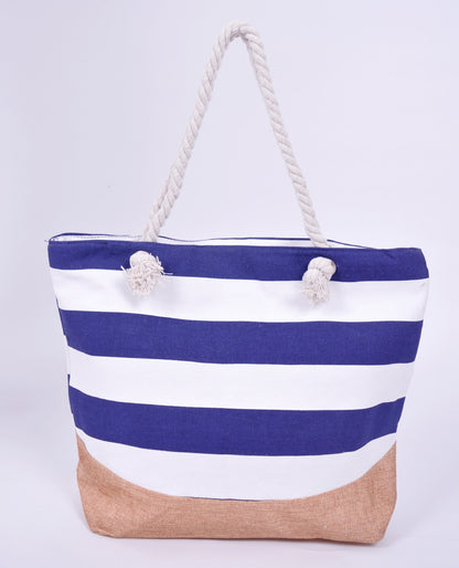 Geräumige Strandtasche mit Maritimen Ankerdesign Brehn