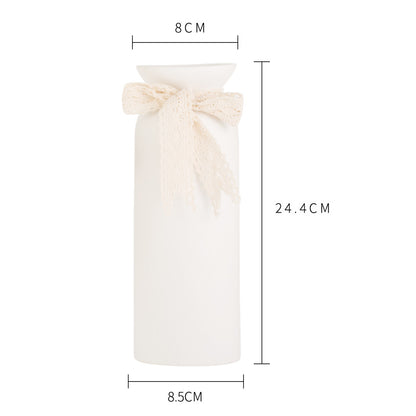 Elegante rustikale Keramikvase