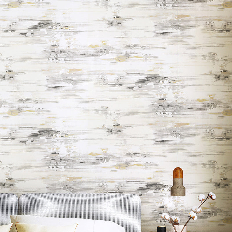 Brehn | Pastel gekleurde aquarel non-paste behang voor de eetkamer, 33'L x 20.5"W