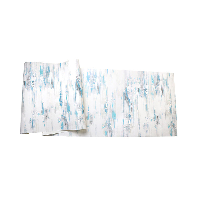 Brehn | Pastel gekleurde aquarel non-paste behang voor de eetkamer, 33'L x 20.5"W