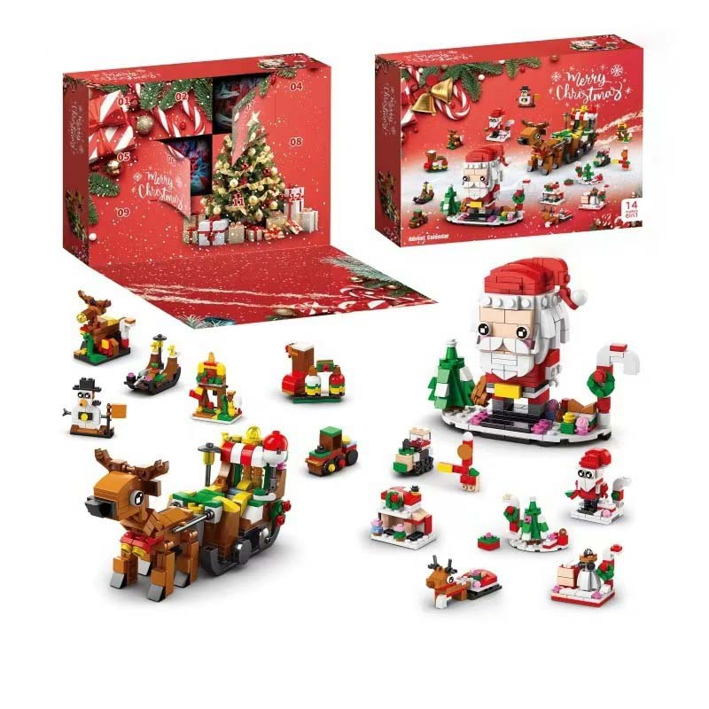 Brehn | 2024 Weihnachts-Bausteine Geschenkbox