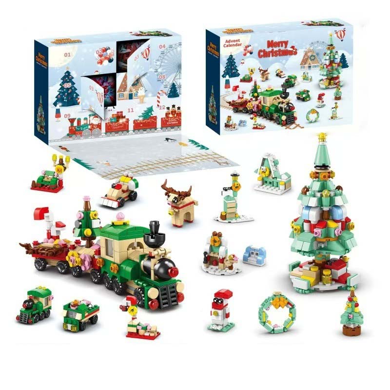 Brehn | 2024 Weihnachts-Bausteine Geschenkbox